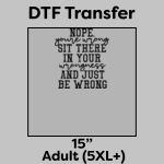DTF Transfer 15" Thumbnail