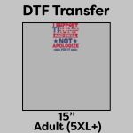 DTF Transfer 15" Thumbnail