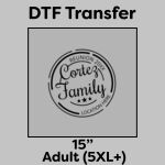 DTF Transfer 15" Thumbnail