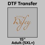 DTF Transfer 15" Thumbnail