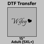DTF Transfer 15" Thumbnail