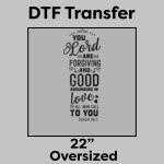 DTF Transfer 22" Thumbnail