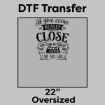 DTF Transfer 22" Thumbnail