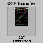 DTF Transfer 22" Thumbnail
