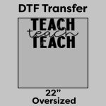 DTF Transfer 22" Thumbnail